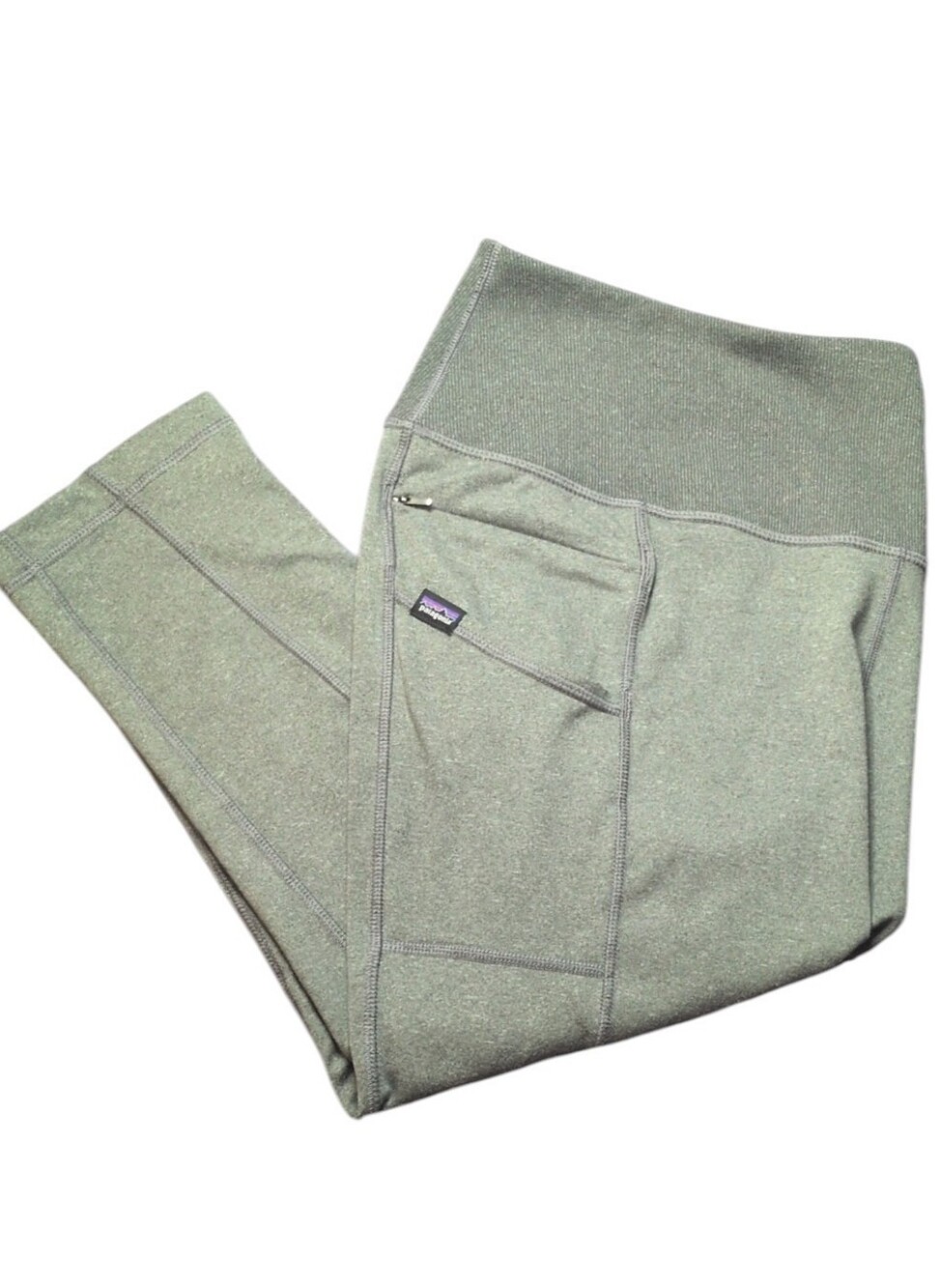 Patagonia Women's Lightweight Pack Out Crops Gray Heather - Size Medium